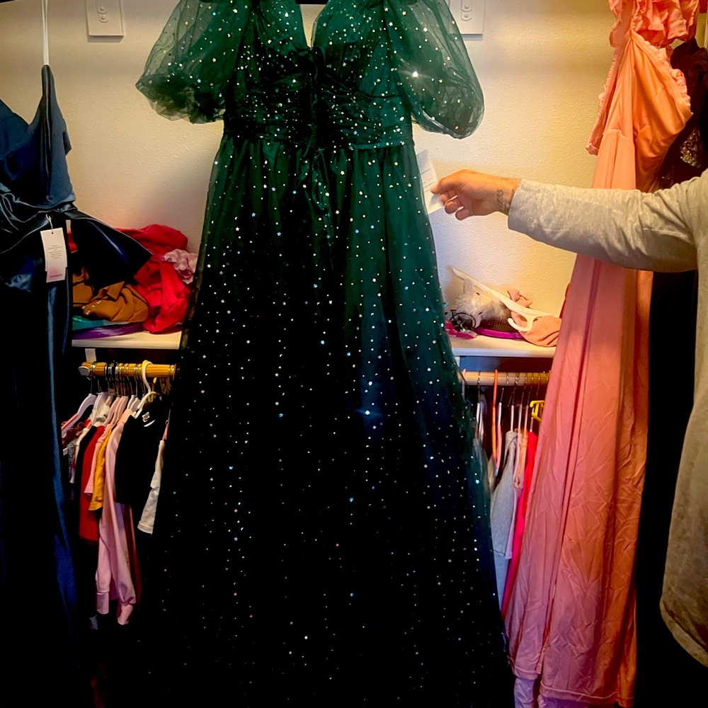 NWT Formal Green gown